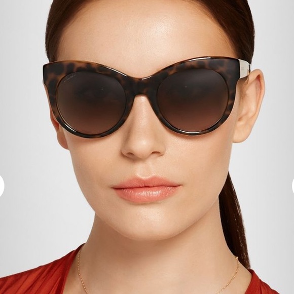 gucci cat eye sunglasses tortoise